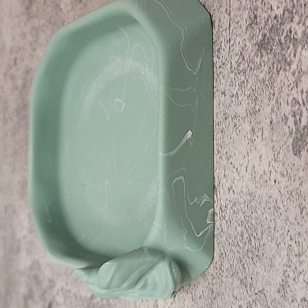 Vintage Dina Marble Soapstone Fish Vanity tray - Picture 3 of 7
